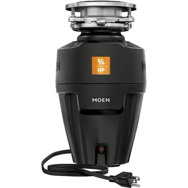 Moen Host Series 3/4 HP Continuous Feed Space Saving Garbage Disposal