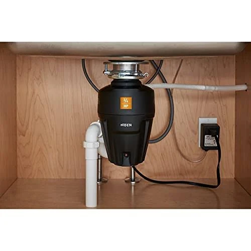 Moen Host Series 3/4 HP Continuous Feed Space Saving Garbage Disposal