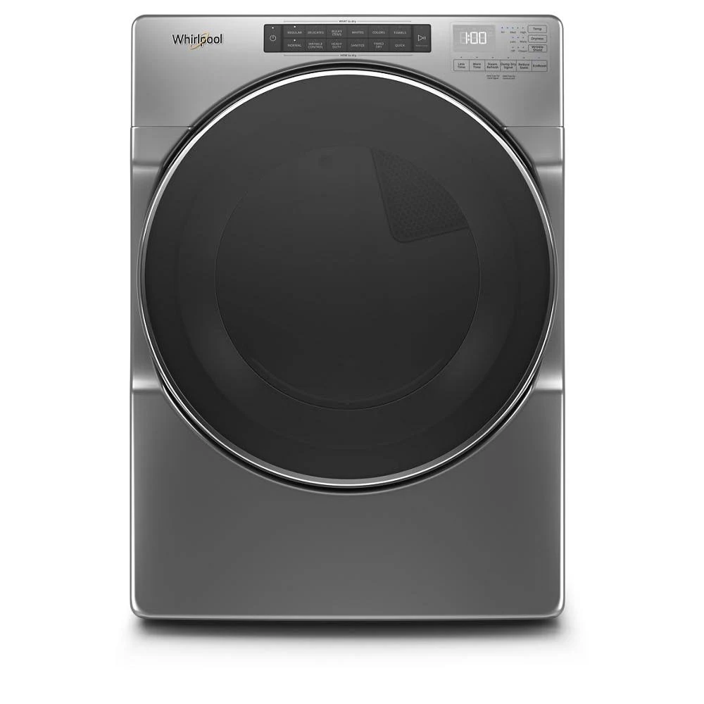 Whirlpool WGD6620HC 7.4 Cu. ft. Front Load Gas Dryer with Steam 每 Chrome Shadow