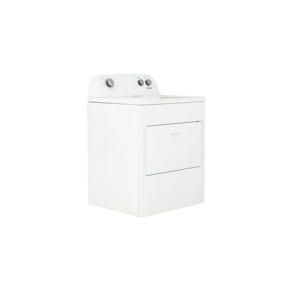 Whirlpool WED4850HW 7.0 Cu. ft. Top Load Electric Dryer with Autodry Drying System White