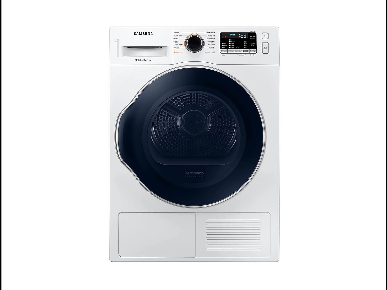 Samsung DV22N6800HW 4.0 cu.ft. Heat Pump Dryer with Smart Care, White