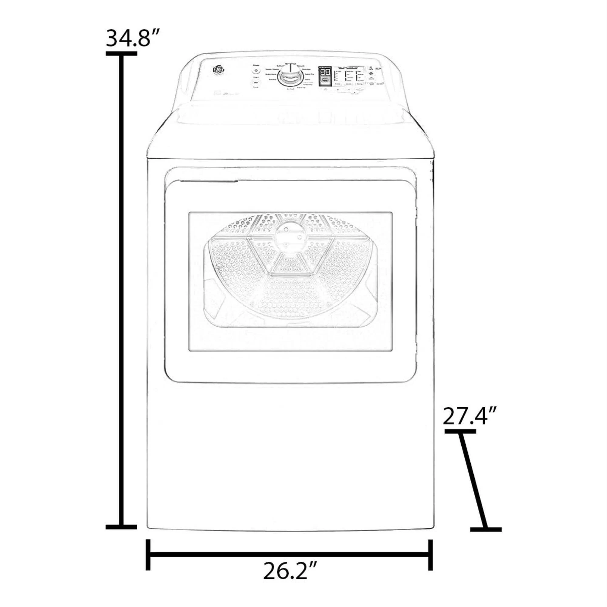 Samsung DV22N6800HW 4.0 cu.ft. Heat Pump Dryer with Smart Care, White