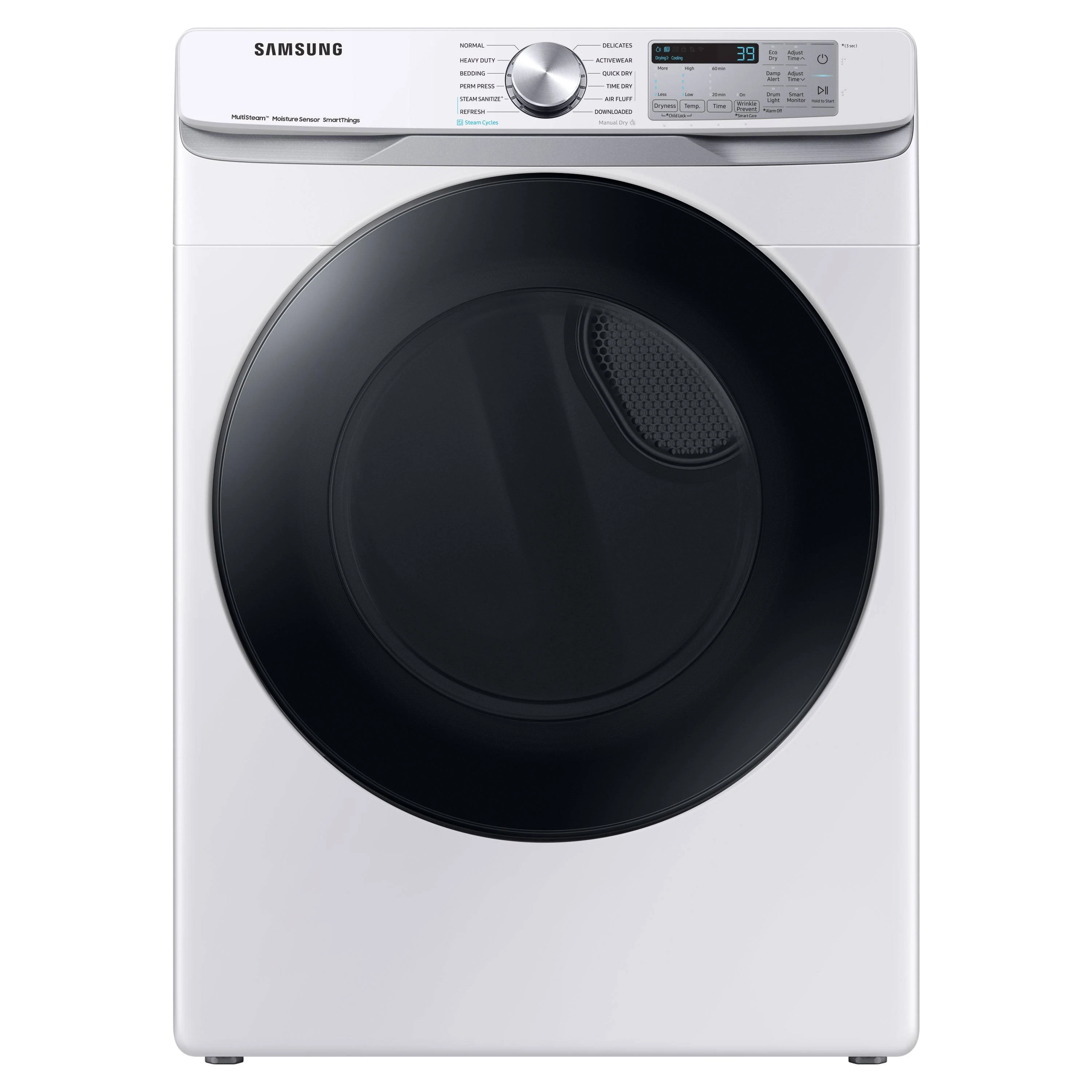 Samsung 每 7.5 Cu. ft. Smart Gas Dryer with Steam Sanitize+ 每 White