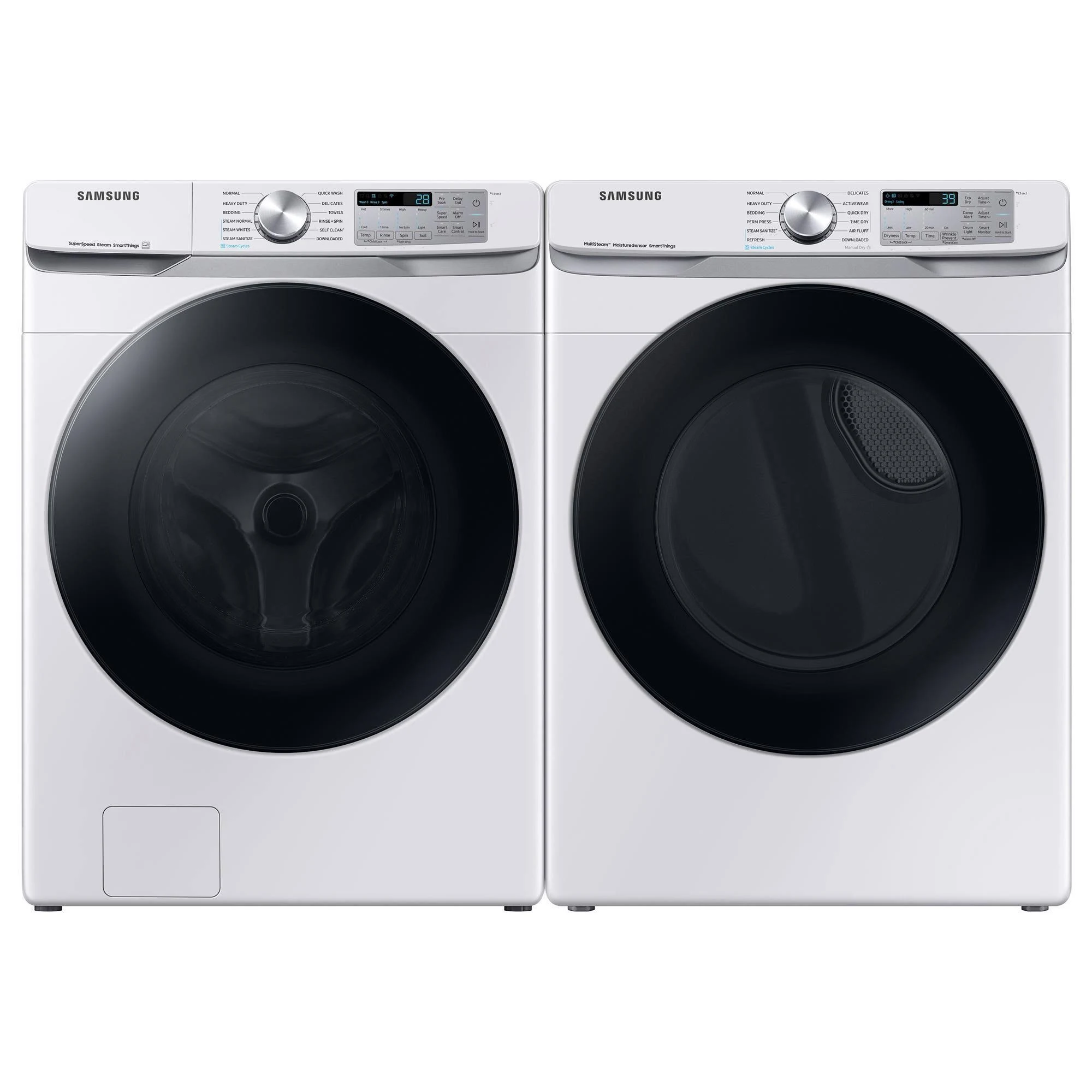 Samsung 每 7.5 Cu. ft. Smart Gas Dryer with Steam Sanitize+ 每 White