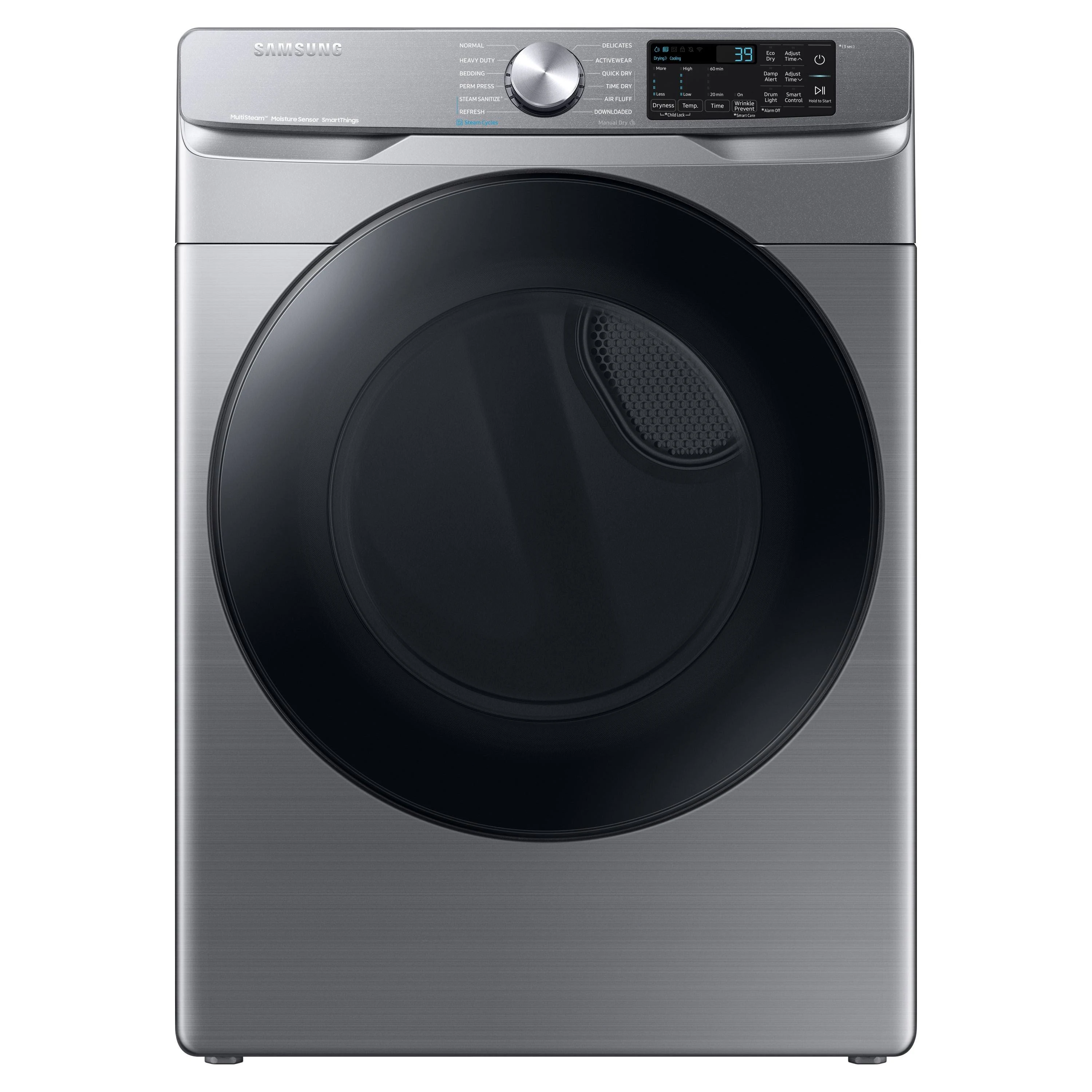 Samsung 每 7.5 Cu. ft. Smart Electric Dryer with Steam Sanitize+ 每 Platinum