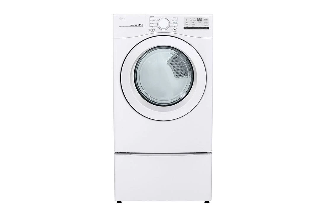 LG DLG3401W: White 7.4 Cu. ft. Ultra Large Capacity Gas Dryer