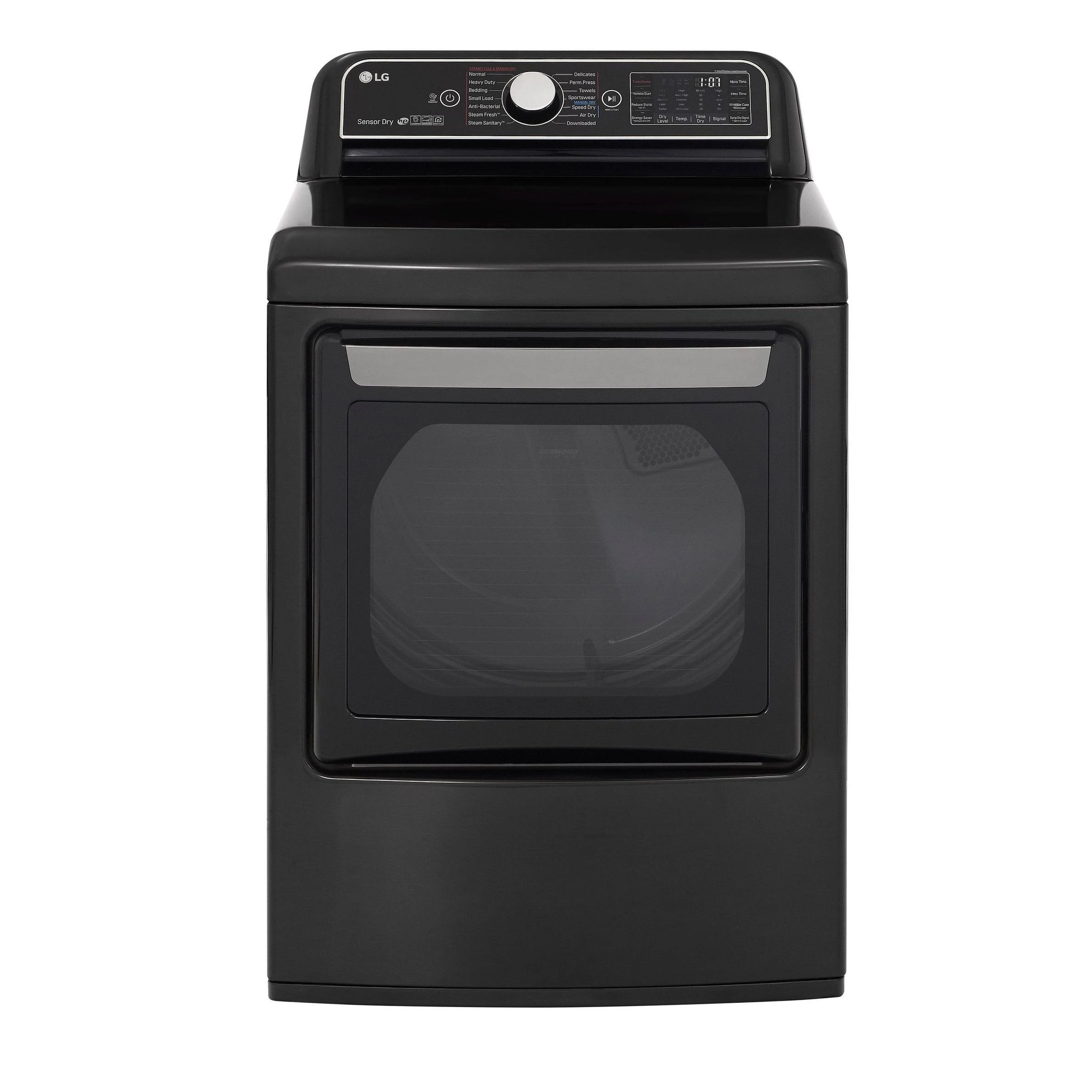 LG DLEX7900BE 7.3 cu.ft. Smart Wi-Fi Enabled Electric Dryer with Turbosteam 每 Black