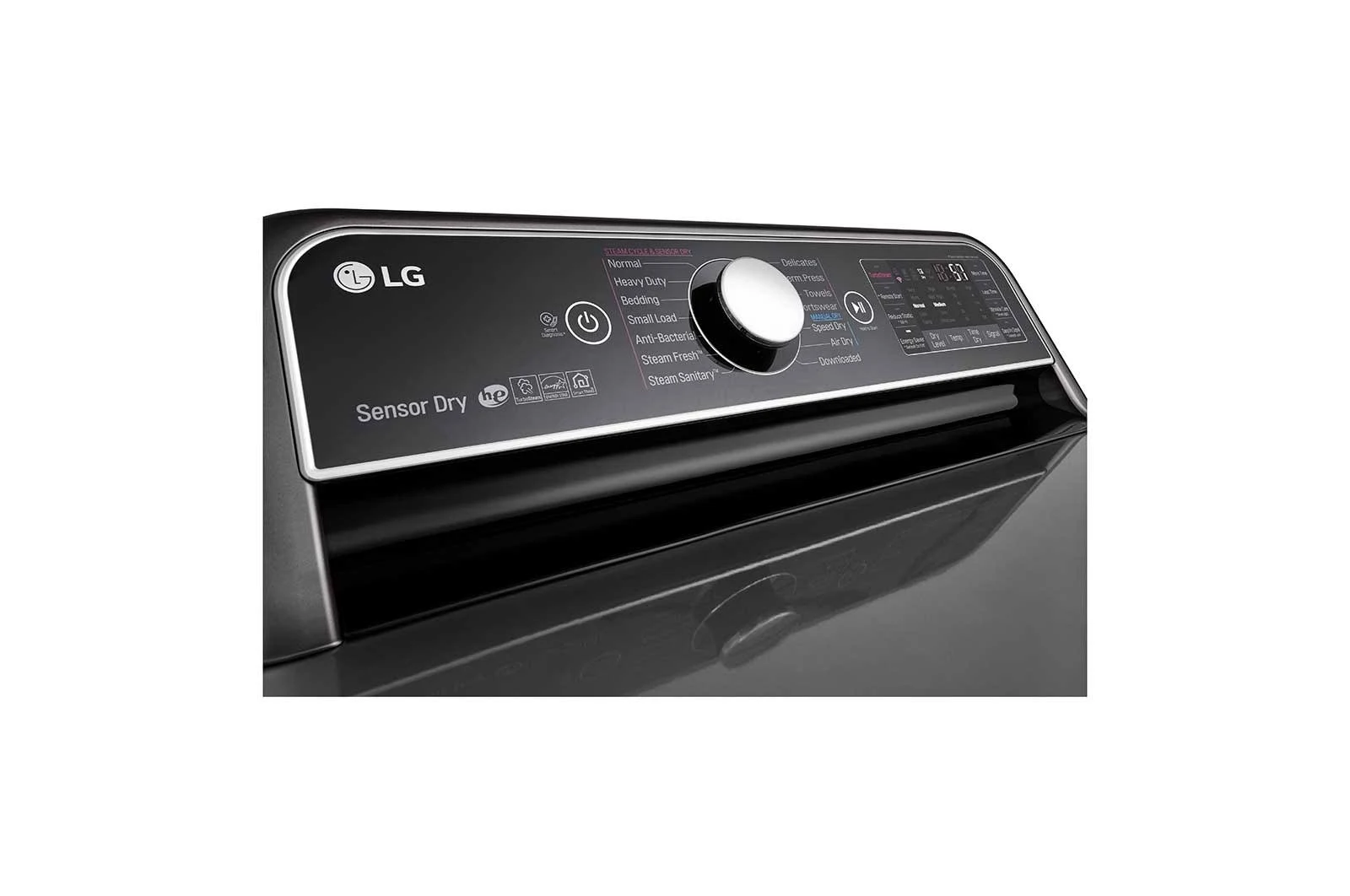 LG DLEX7900BE 7.3 cu.ft. Smart Wi-Fi Enabled Electric Dryer with Turbosteam 每 Black