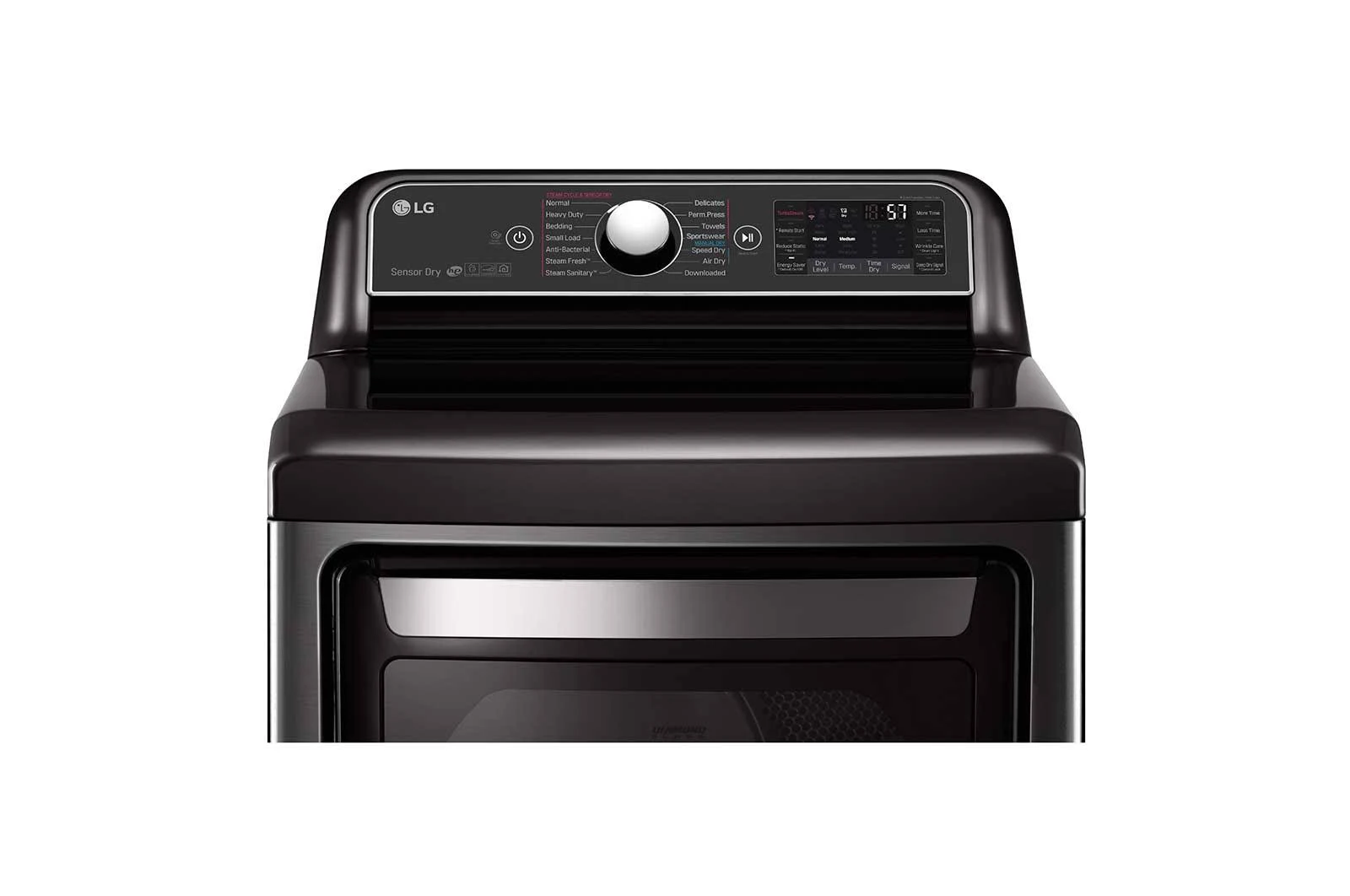 LG DLEX7900BE 7.3 cu.ft. Smart Wi-Fi Enabled Electric Dryer with Turbosteam 每 Black