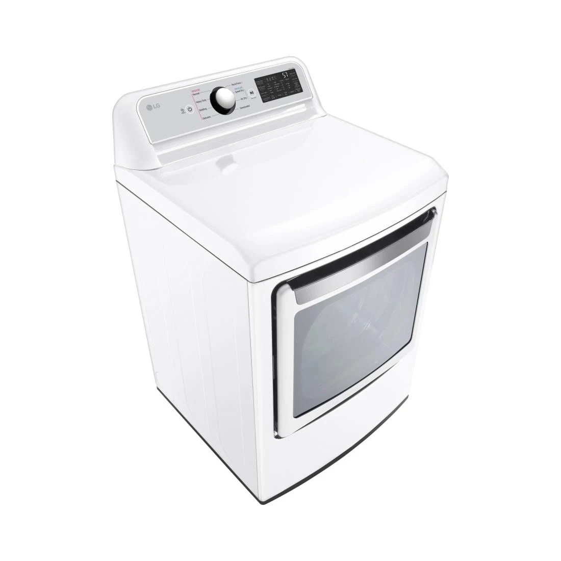 LG DLE7400WE 7.3 Cu. ft. Ultra Large Capacity Rear Control Electric Dryer with EasyLoad Door 每 White