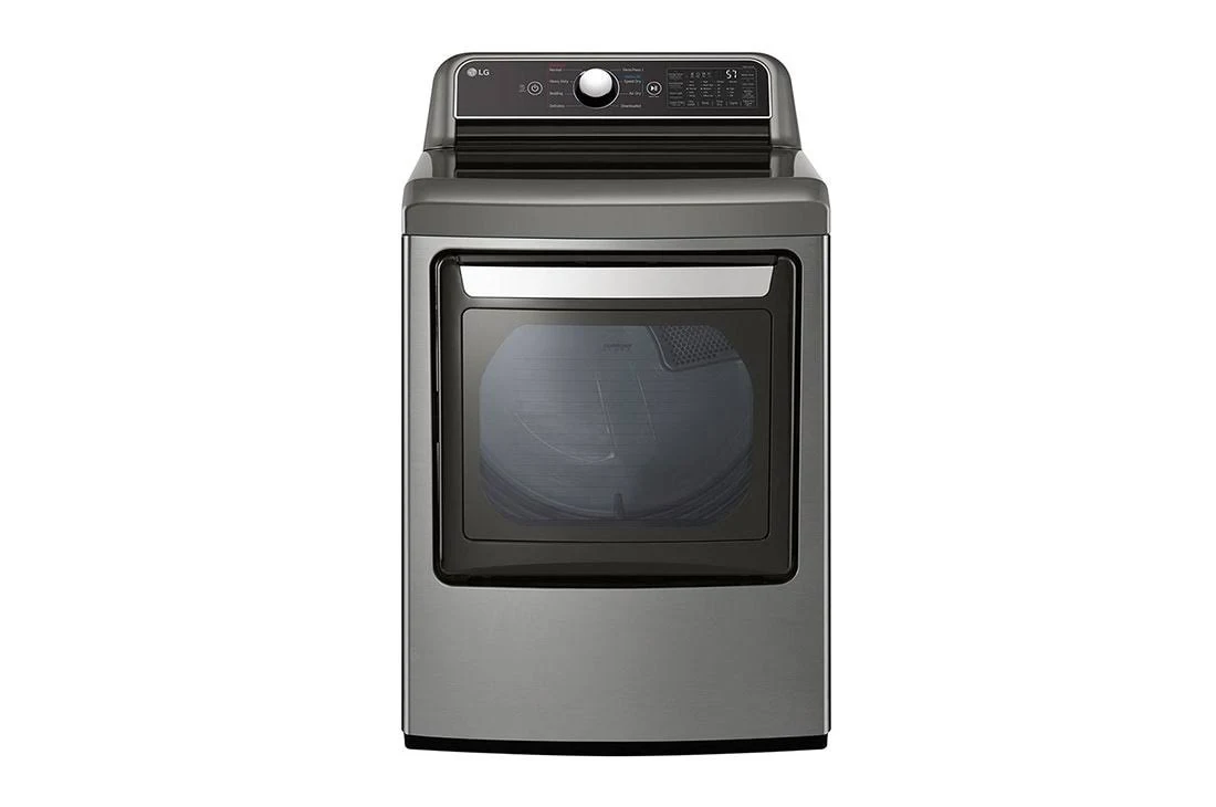 LG DLE7400VE 7.3 Cu. ft. Graphite Steel Smart Electric Dryer