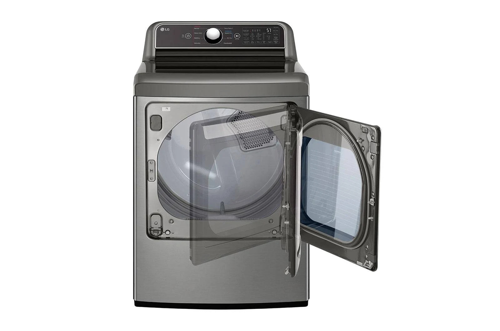 LG DLE7400VE 7.3 Cu. ft. Graphite Steel Smart Electric Dryer