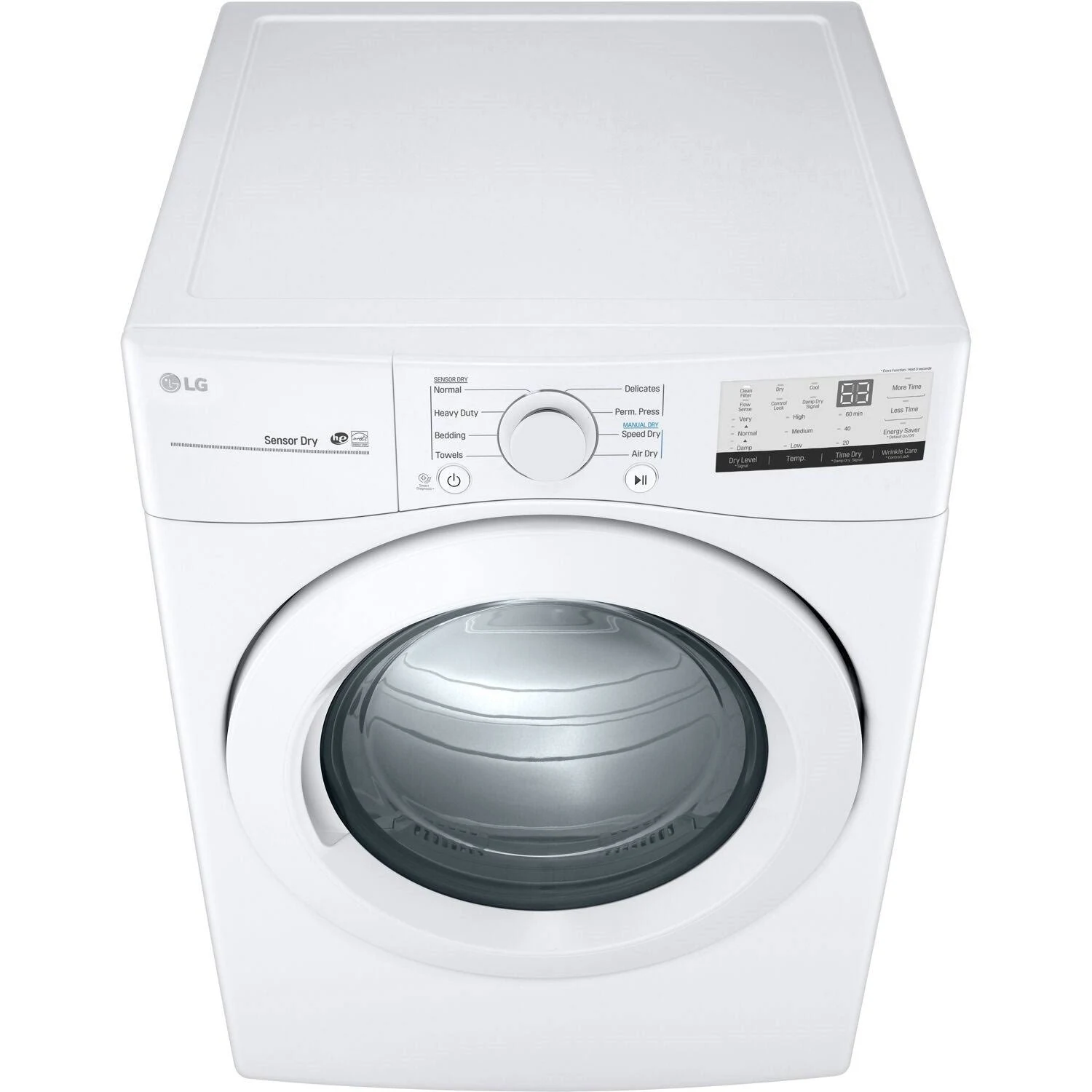 LG DLE3400W 7.4 Cu ft Electric Dryer 每 White