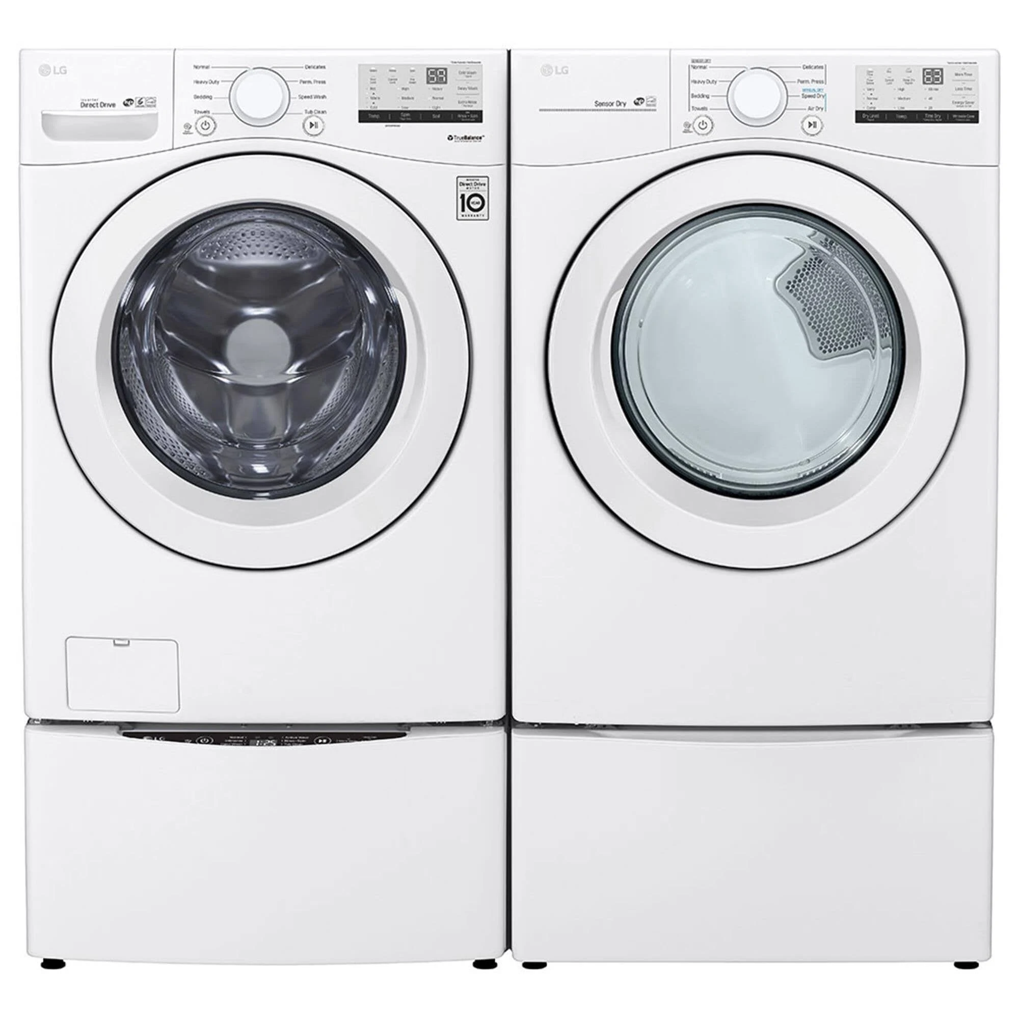 LG DLE3400W 7.4 Cu ft Electric Dryer 每 White