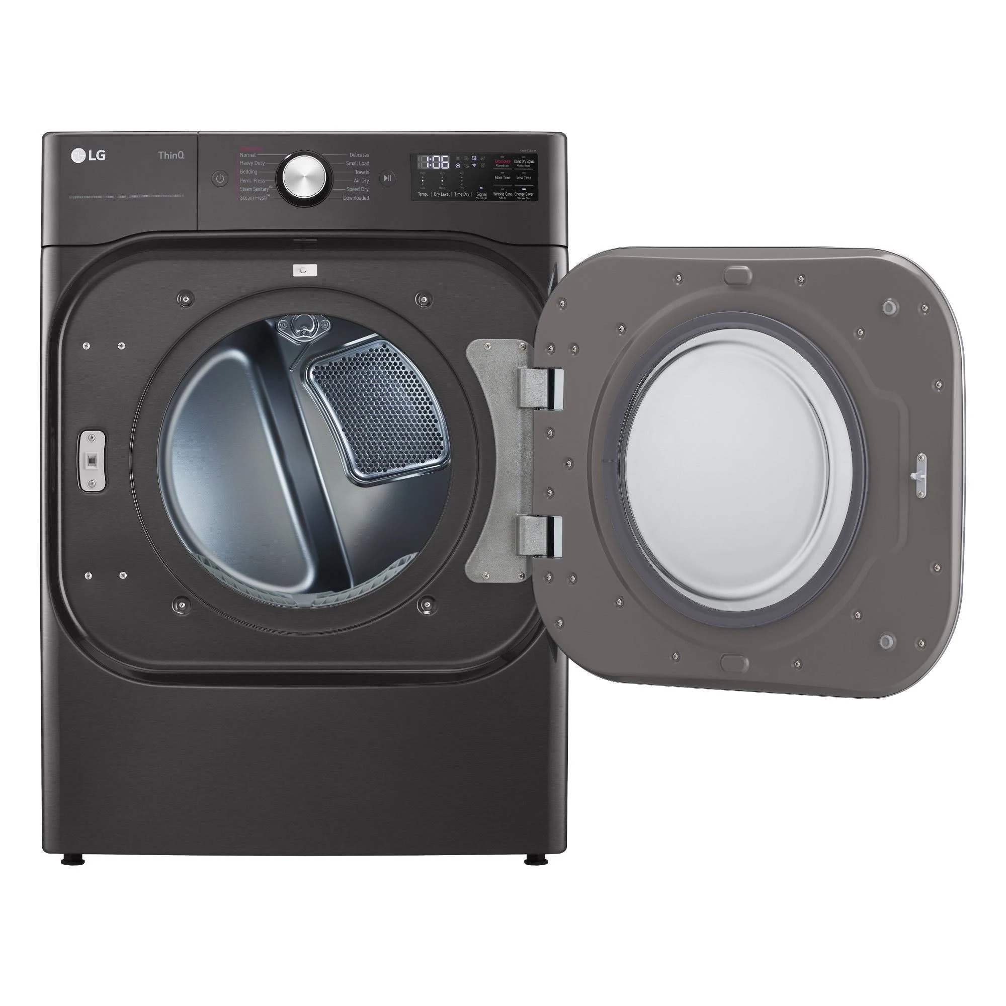 LG 9.0 Cu. ft. Black Steel Electric Dryer