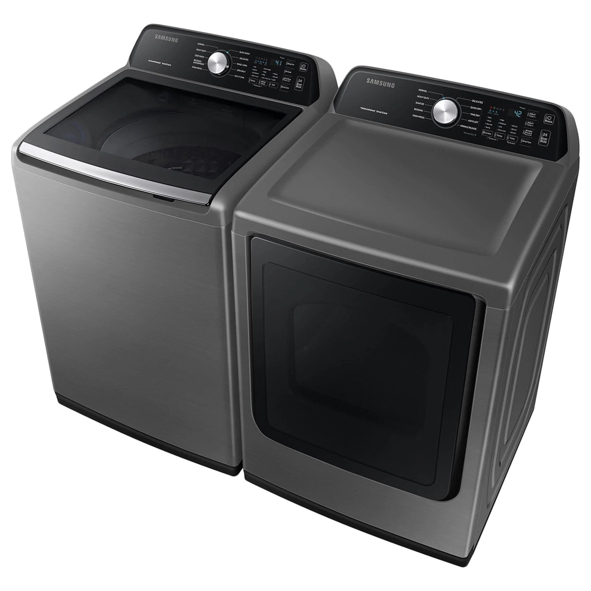 DVE45T3400P Samsung 27∪ 7.4 Cu ft Electric Dryer with Sensor Dry 每 Platinum