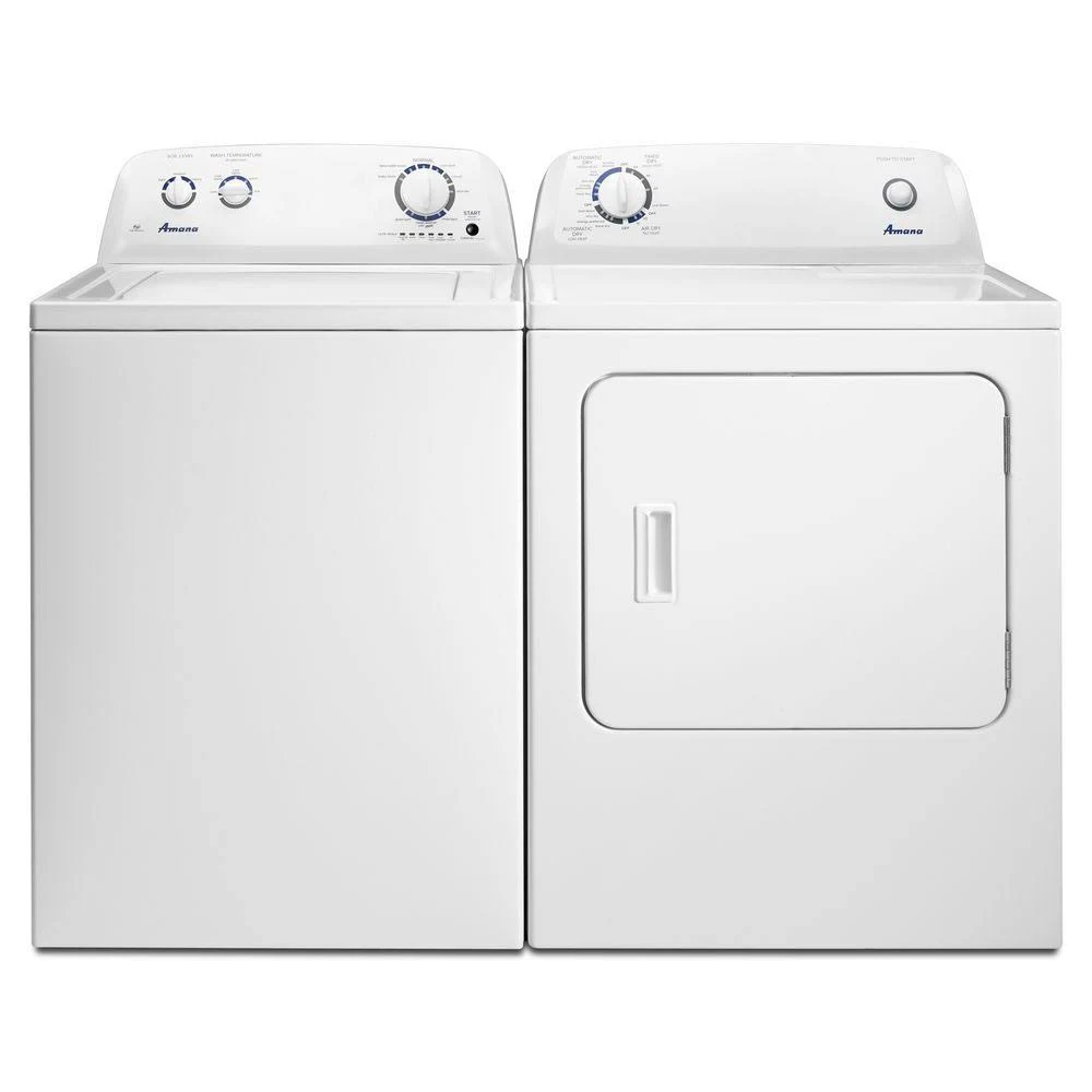 Amana 6.5 cu. ft. Electric Dryer with Wrinkle Prevent Option NED4655EW 每 White