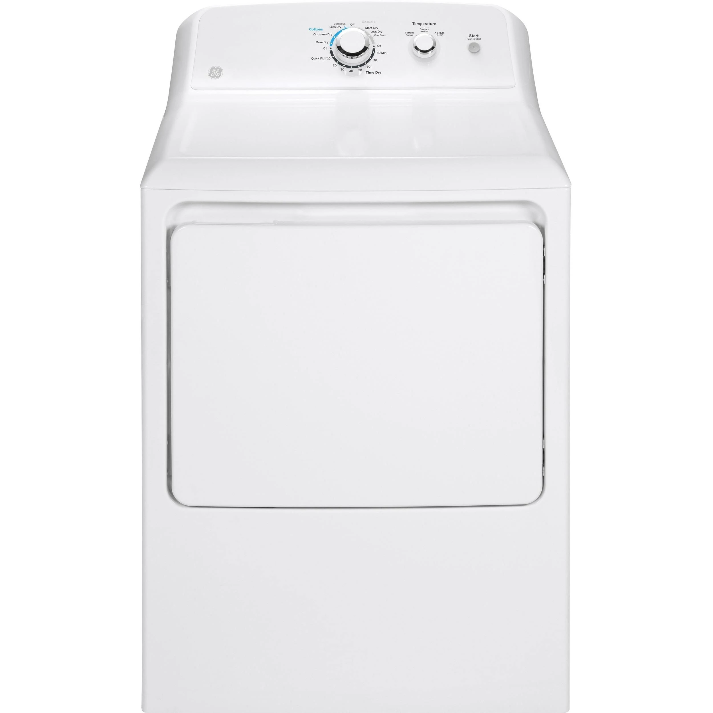 GE GTD33EASKWW 7.2 Cu. ft. Electric Dryer 每 White