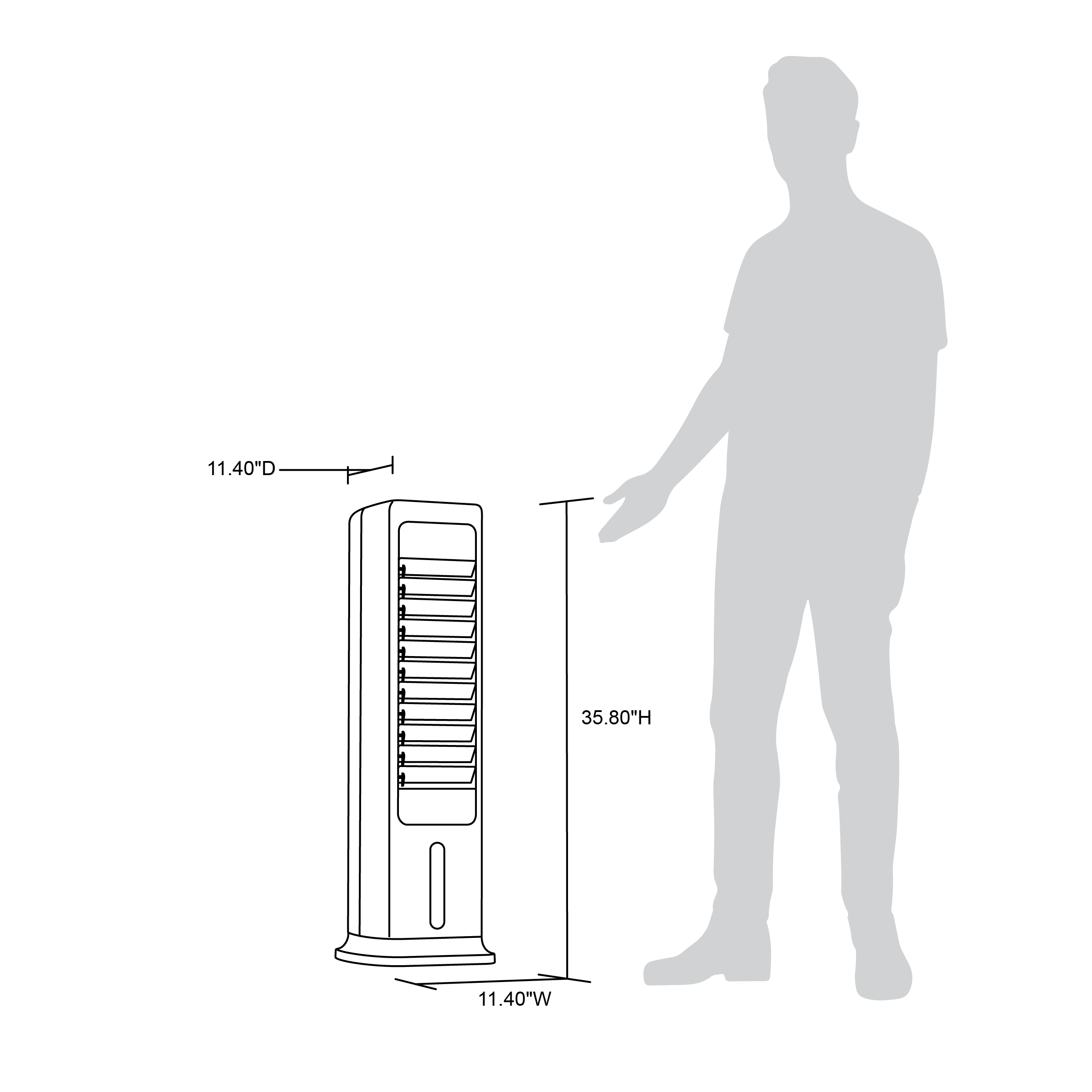 Frigidaire 每 215 CFM 2-in-1 Evaporative Cooler and Tower Fan 每 White