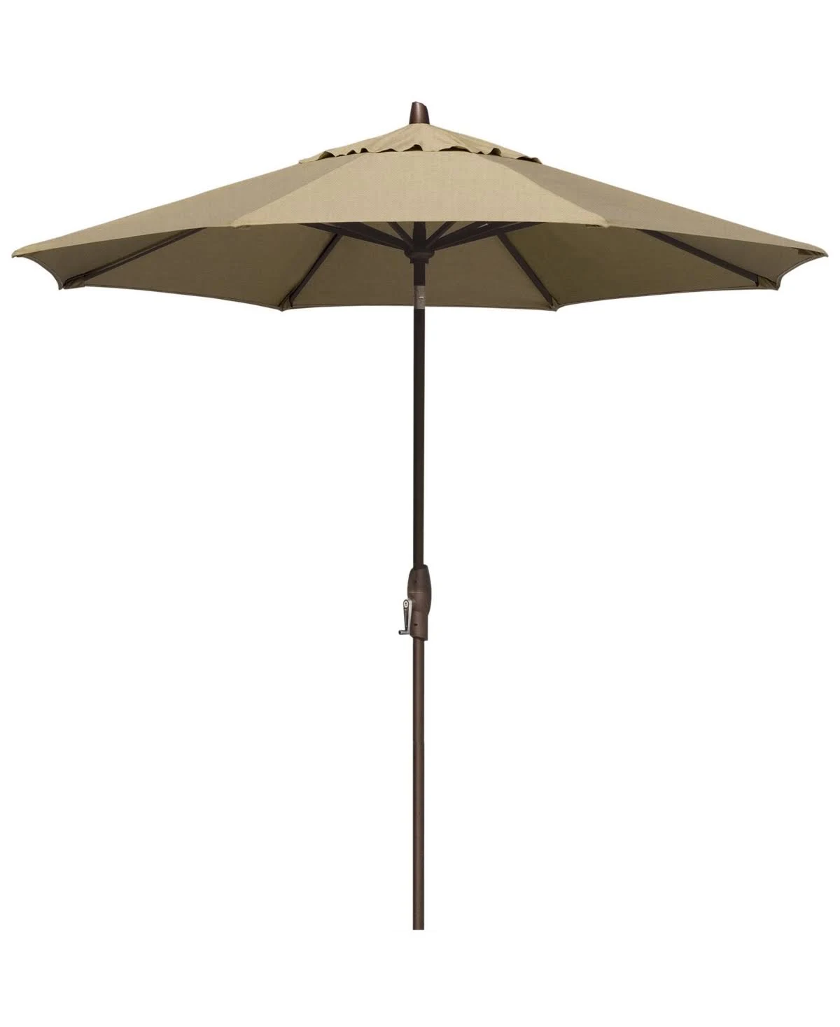 Treasure Garden-UM8100-5476-Market Collection  C 9′ Auto Tilt Umbrella Sunbrella Heather Beige Sunbrella Solution-Dyed Acrylic