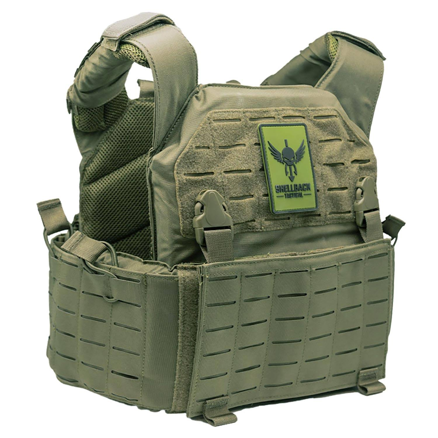 Shellback Tactical Rampage 2.0 Plate Carrier, Ranger Green / No
