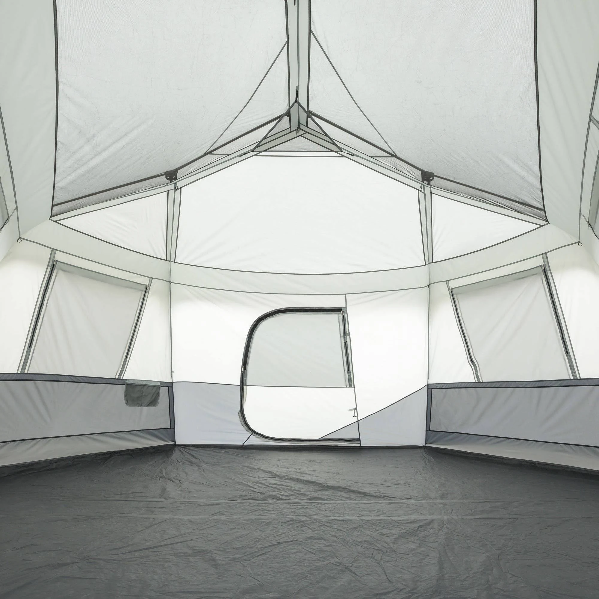 Ozark Trail 17′ x 15′ Person Instant Hexagon Cabin Tent, Sleeps 11