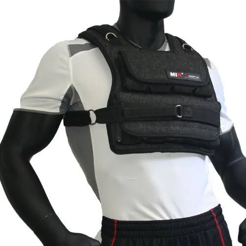 Mir Air Flow Weighted Vest with Zipper Option 20lbs  C 60lbs (60lbs, Standard)