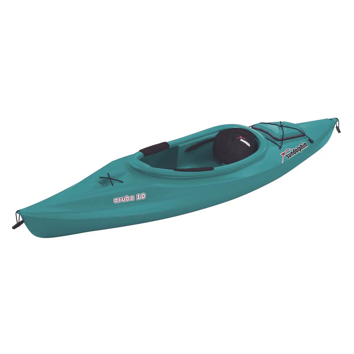Sun Dolphin Aruba 10′ Sit in Kayak Jade, Paddle Included, Green