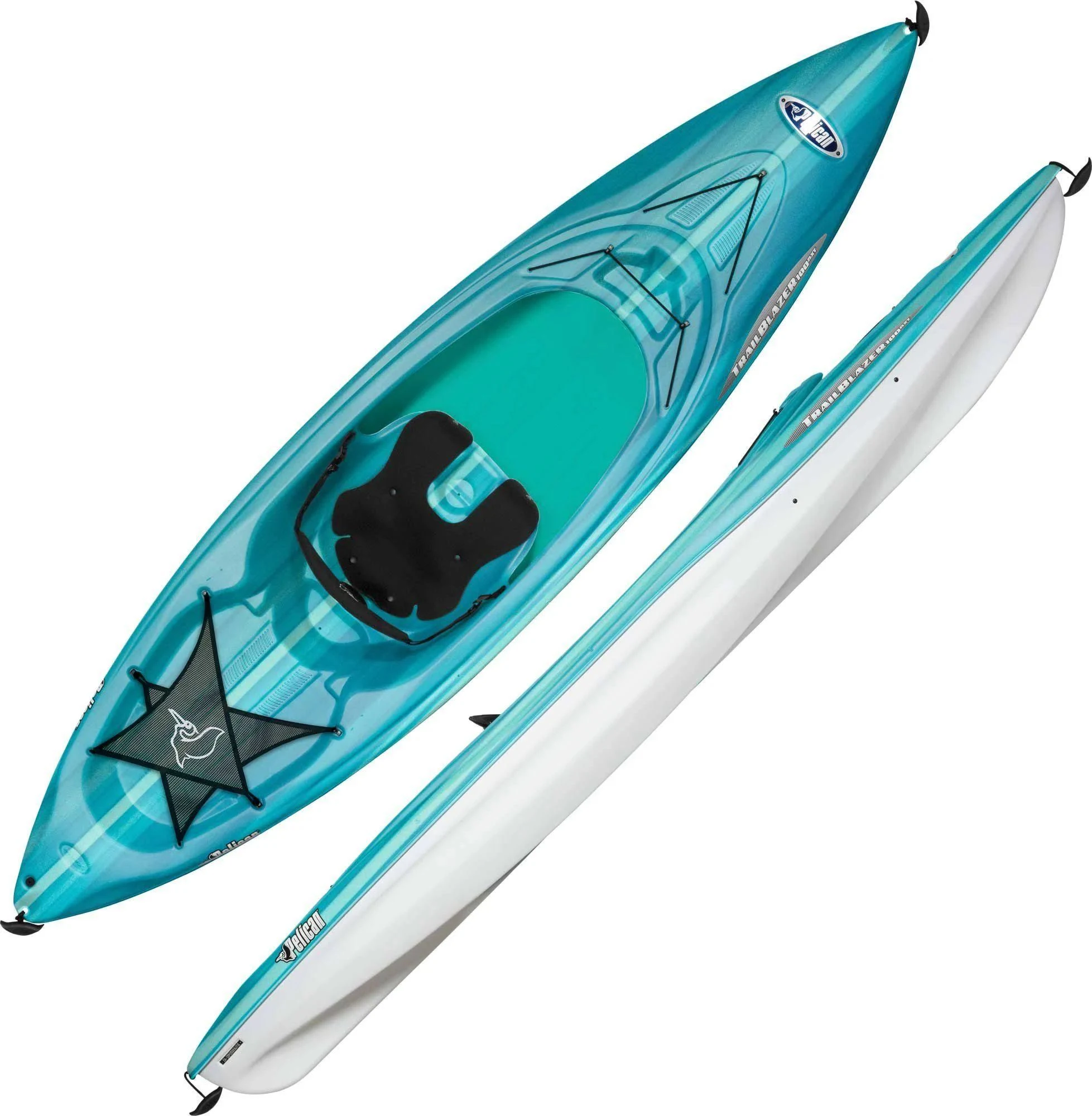 Pelican Trailblazer 100 NXT Kayak, Blue