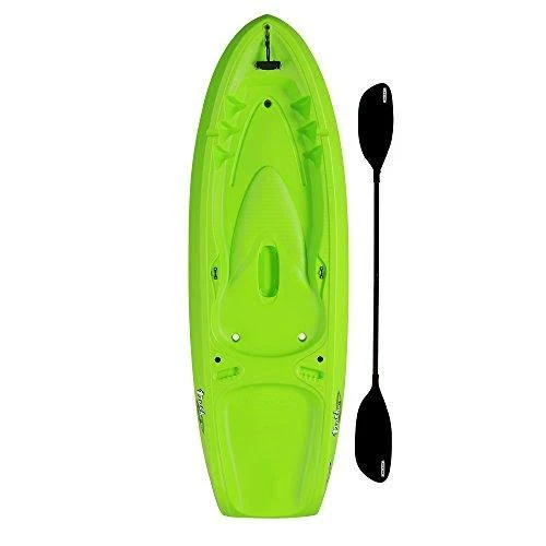 Lifetime Wave 6′ Youth Kayak with Paddle, Lime Green