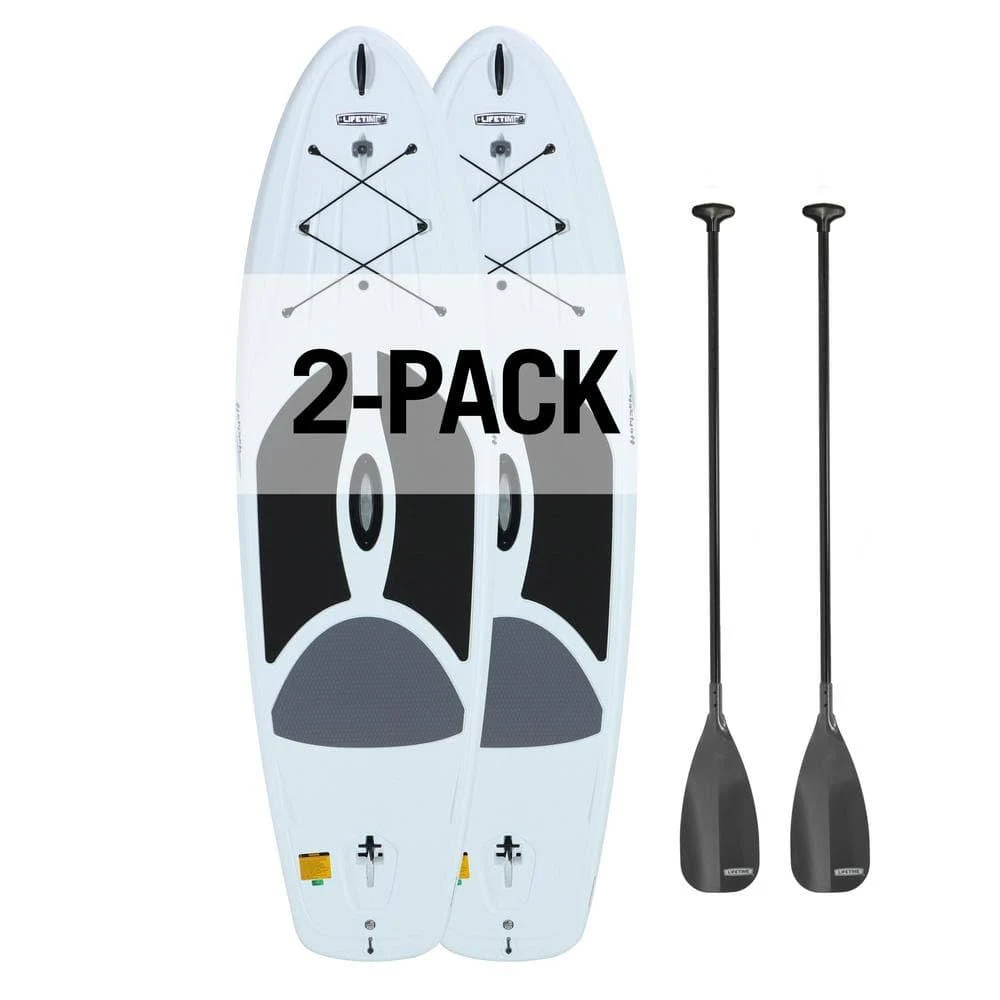 Lifetime 90749 Horizon Stand Up Paddleboards 10-Foot White 2 Pack