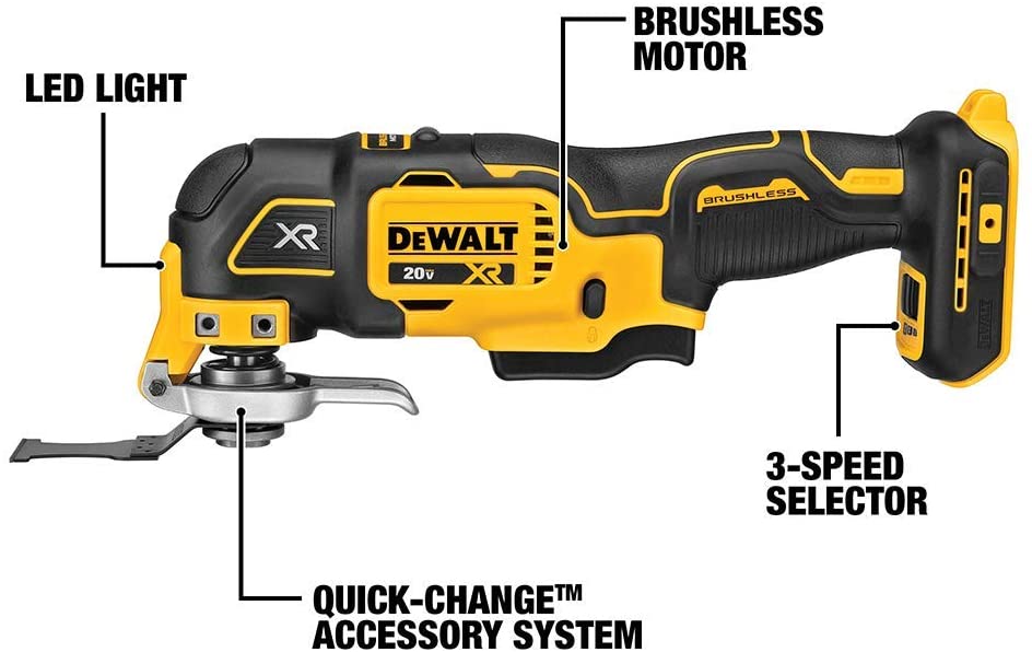 DEWALT 20V MAX Cordless Drill Combo Kit , 5-Tool (DCK551D1M1)