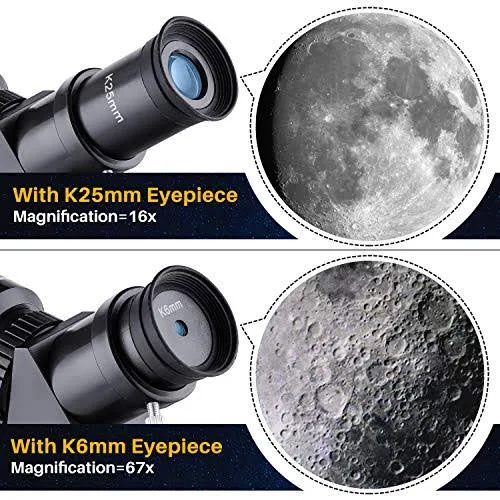 Upgraded Telescope HD 400/70mm Telescope for Kids Adults Refractor astronomy Telescope 每 Watching The Moon Bird Watching Viewing The Natural