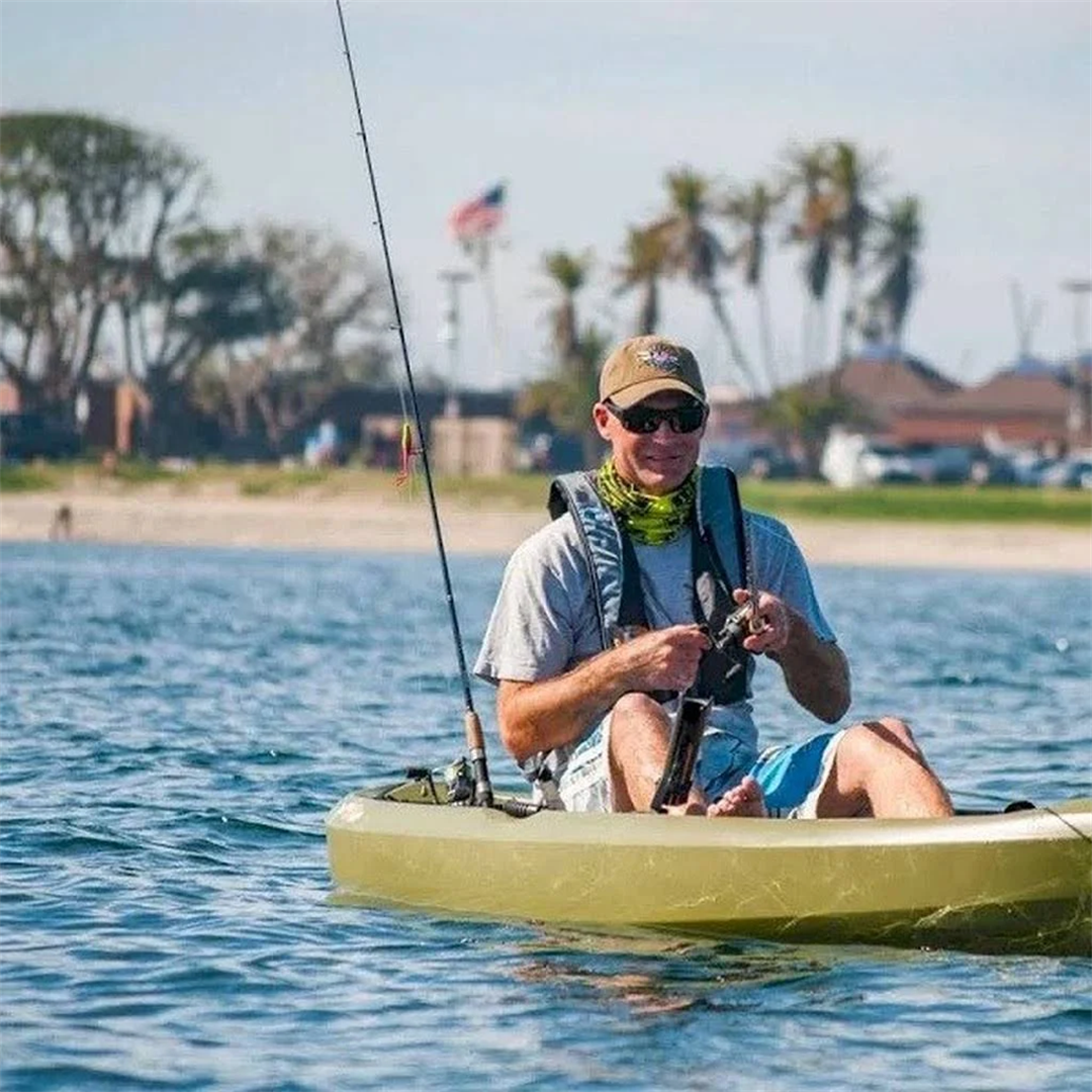 Lifetime Angler Fishing Kayak, Sit-On-Top, 52 lb 90818