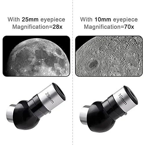 Hawkko Telescopes for Adults astronomy 70mm Aperture and 700mm Focal Length Professional Refractor Telescope for Kids and Beginners with Phone Adapter