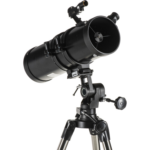 Explore One Aurora II Flat Black 114mm Slow Motion AZ Mount Telescope 每 Ultimate Bundle Package 每 88-20114