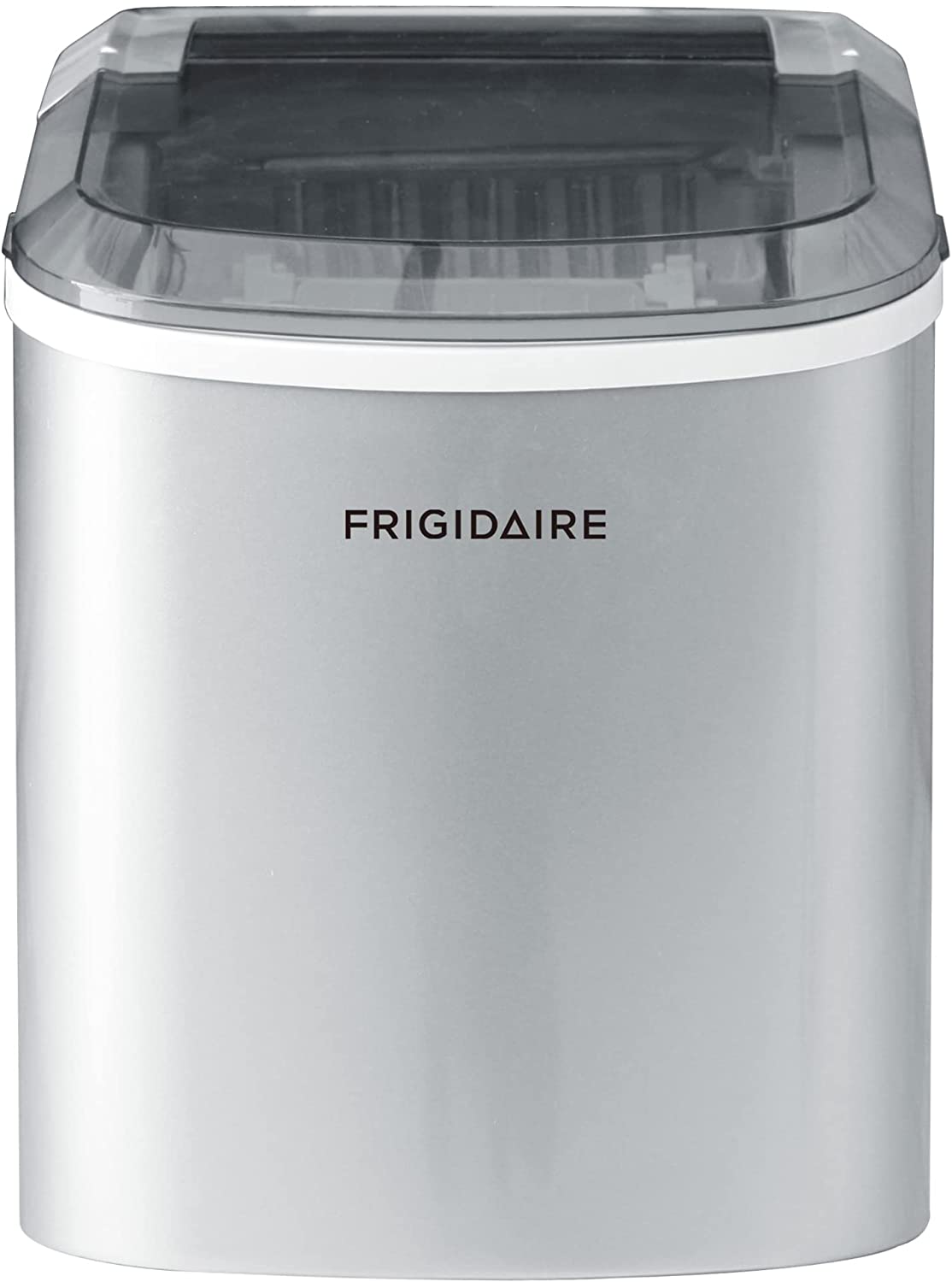 Frigidaire EFIC189-Silver Compact Ice Maker, 26 lb per Day - Silver