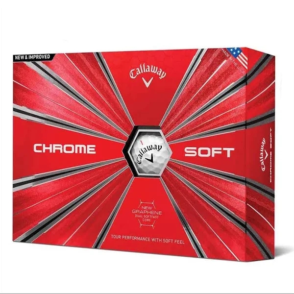 Callaway Golf Balls, Chrome Soft, Premium - 12 golf balls