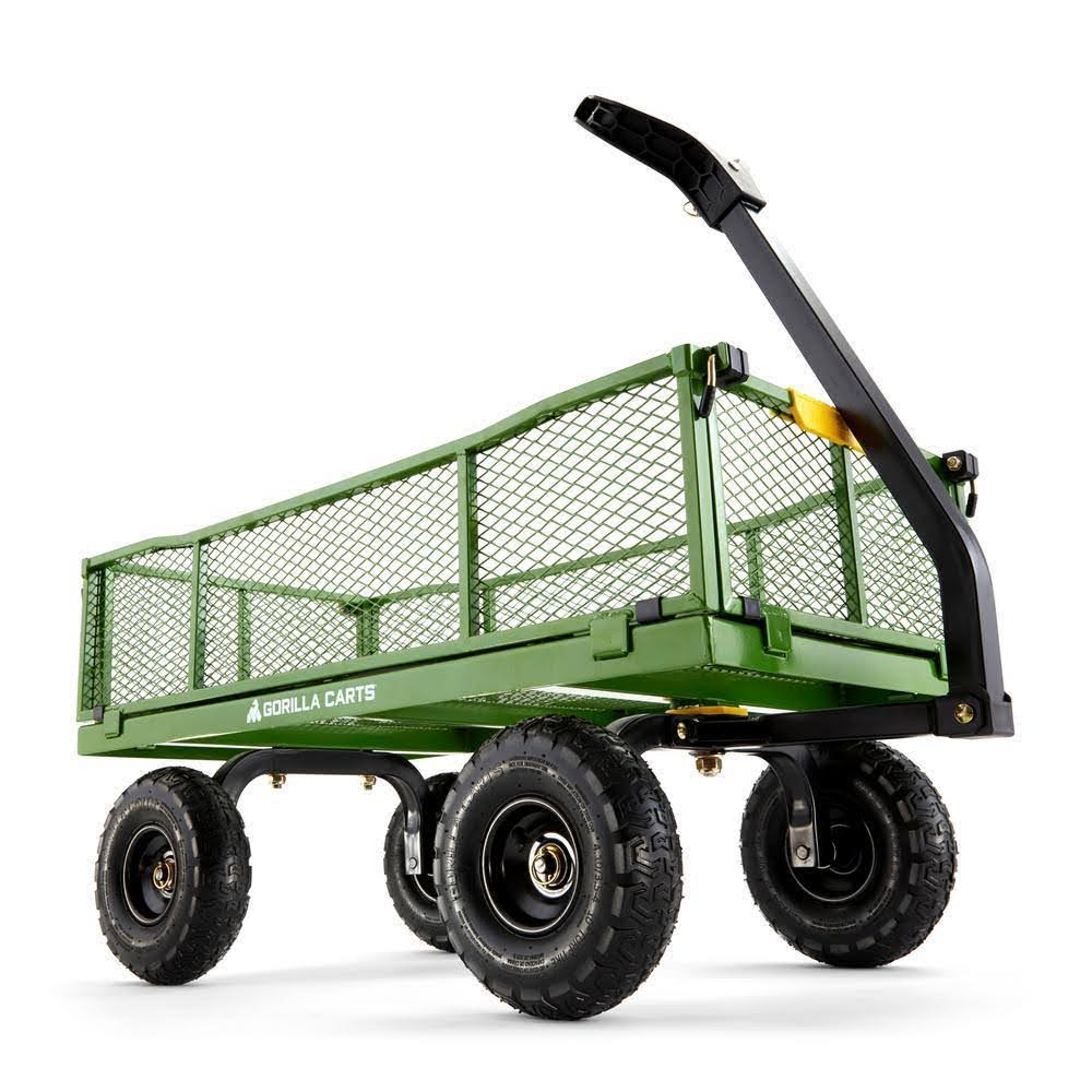 Gorilla Carts 4 Cu. ft. Steel Utility Cart