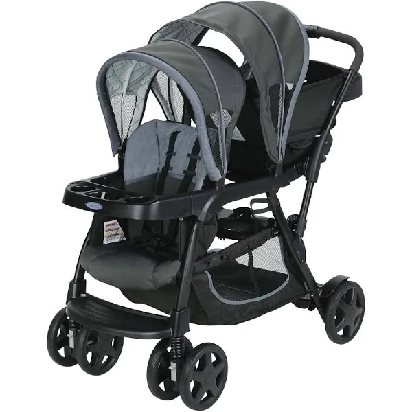 Graco Ready2Grow Click Connect Double Stroller Whitmore