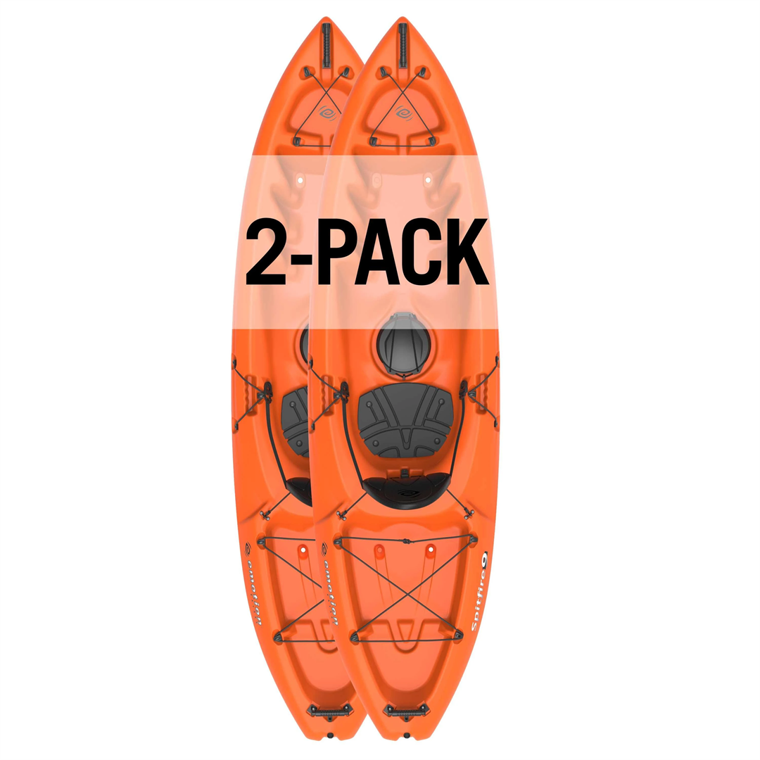 Lifetime Emotion Spitfire 9' Sit-On-Top Kayak - 2 Pack