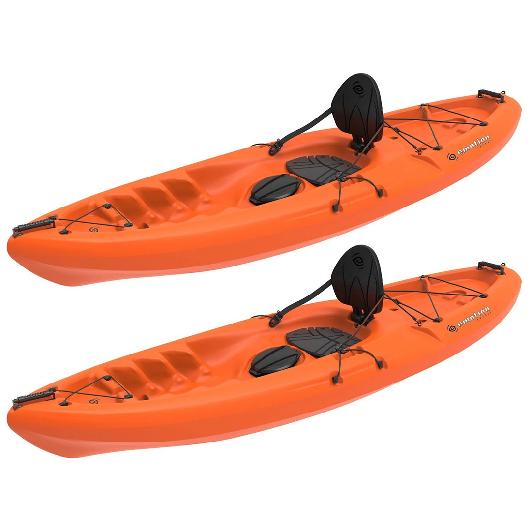 Lifetime Emotion Spitfire 9' Sit-On-Top Kayak - 2 Pack