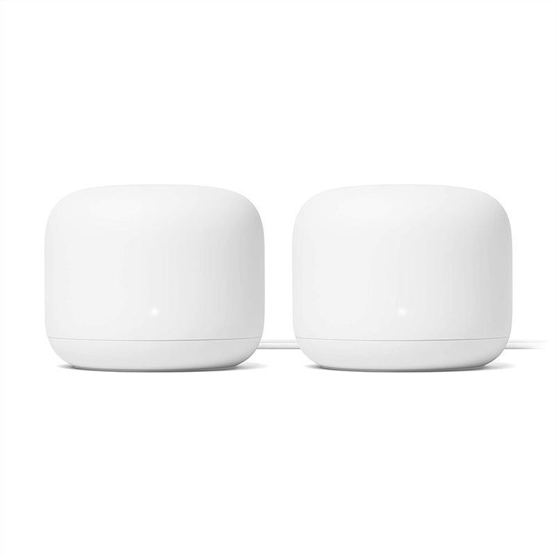 Google Nest Wifi -AC2200 - Mesh WiFi System-Wifi Router -4400 Sq Ft Coverage- 2 pack