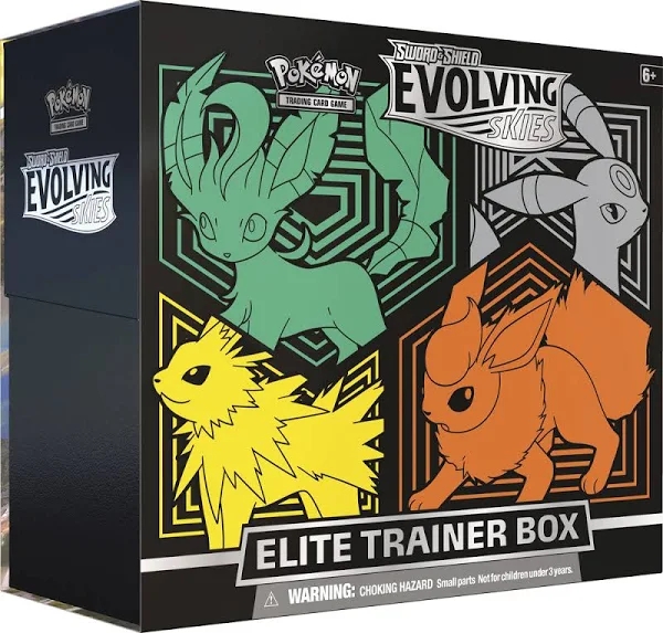 Pokemon TCG: Sword & Shield - Evolving Skies - Elite Trainer Box