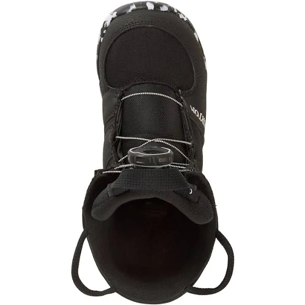 Burton - Kids' Grom Boa Black Snowboard Boots