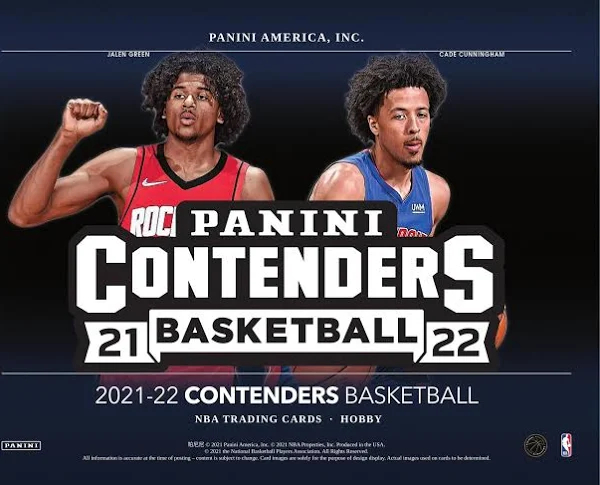 2021-22 Panini Contenders Basketball Hobby Box