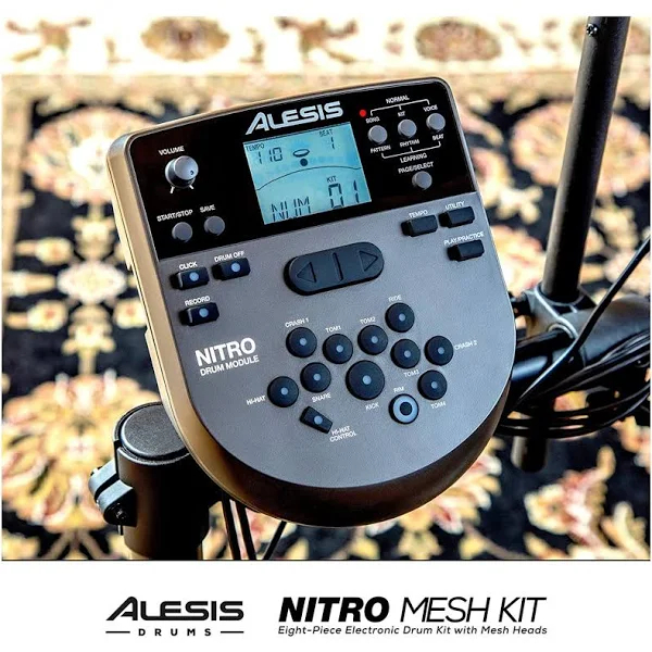 Alesis Alesis Command Mesh Electronic Drum Kit + Drum Throne + Sticks