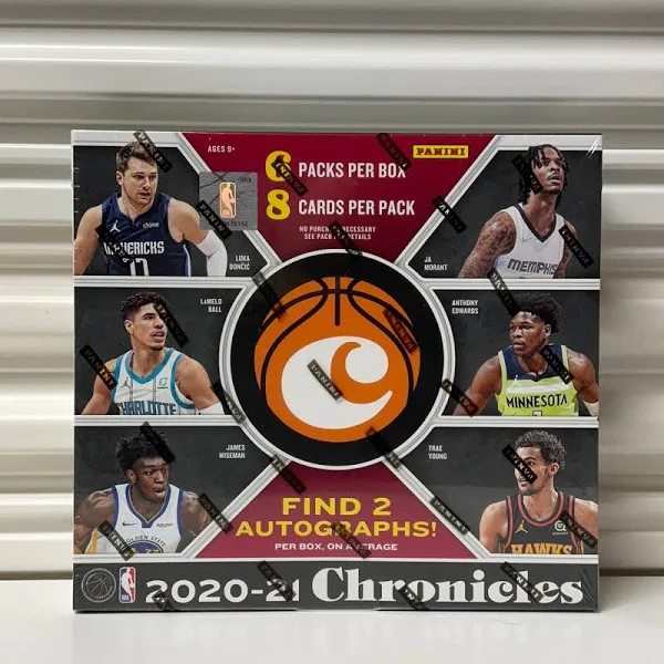 Panini: 2020-2021 Chronicles Basketball Hobby Box