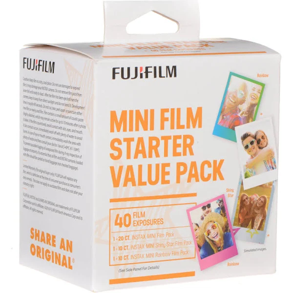 Fujifilm Instax Mini Film Twin Pack (20 Exposures)