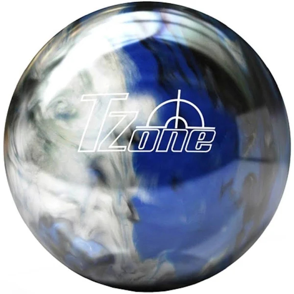 Brunswick TZone Indigo Swirl Bowling Ball (13-Pounds)